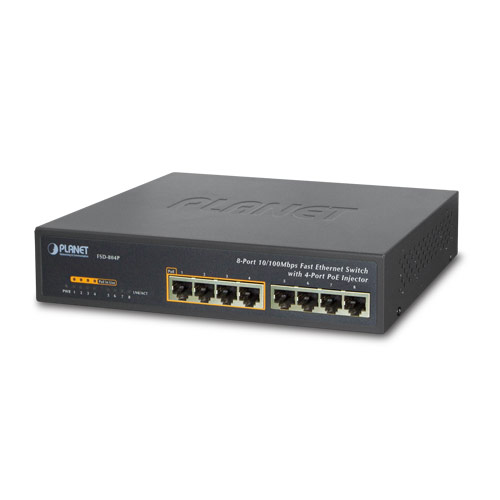 Planet Switch FSD-804P-EU 8 PORT ( FSD-804P)